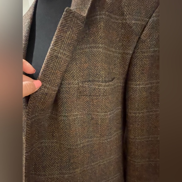 Mens 100%  Wool Sports Coat/  Blazer/ Jacket Sz 42R in excellent condition! - Picture 8 of 16